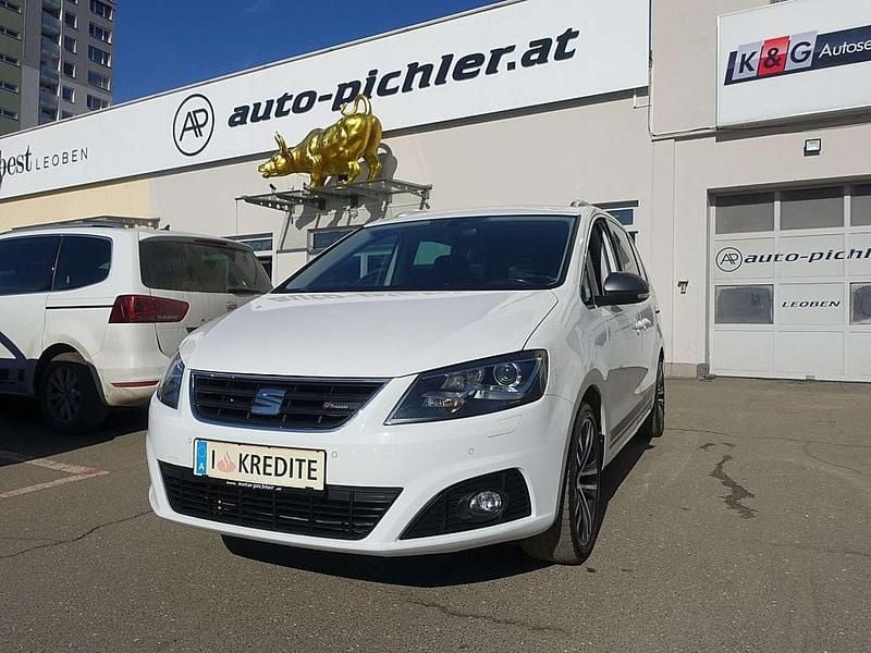Gebraucht Seat Alhambra FR 184 PS (135 kW) 2017 Weiß Van / Kleinbus
