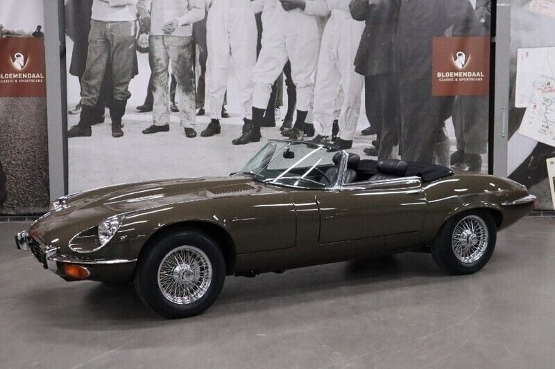 Gebraucht Jaguar E-Type 276 PS (202 kW) 1972 Braun Cabrio