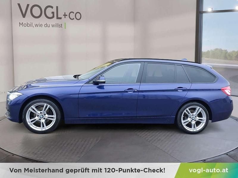 Gebraucht BMW 320 Sport Line 190 PS (139 kW) 2017 Blau Kombi