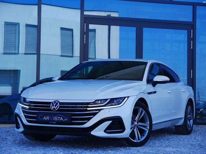 Gebraucht VW Arteon R-line 218 PS (160 kW) 2022 Weiß Limousine