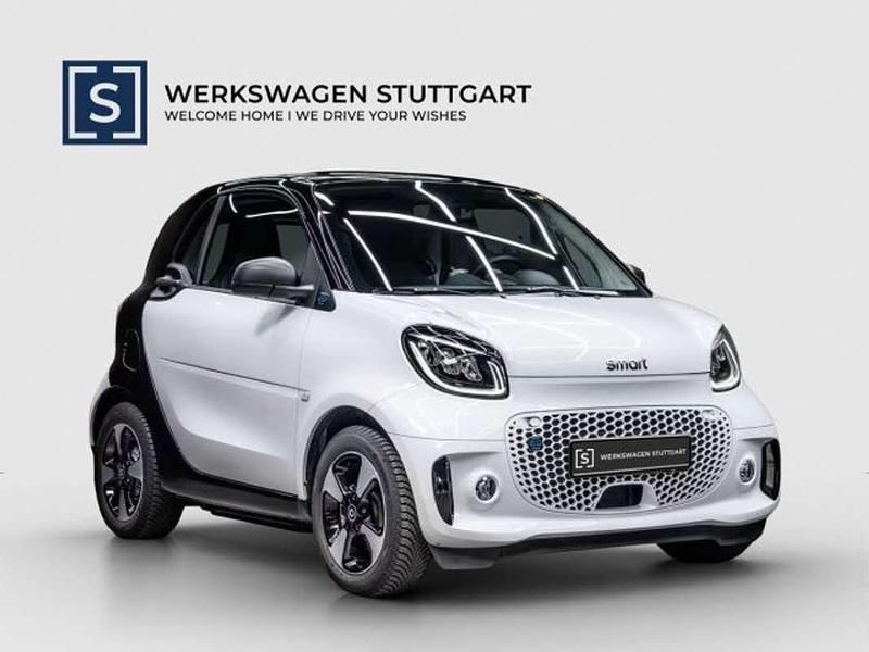Weiß Gebraucht 2024 Smart ForTwo Electric Drive Passion Exclusive Coupé | € 23.100 - Bild 1/4