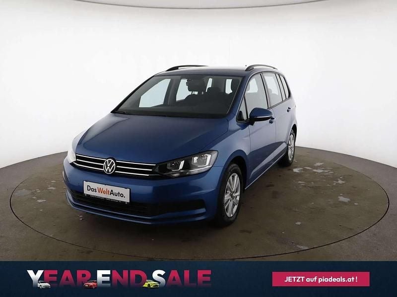 Blau Gebraucht 2022 VW Touran Comfortline Van / Kleinbus | € 28.950 (Fairer Preis) - Bild 1/4