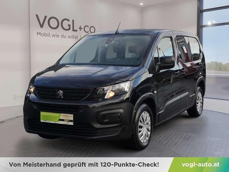 Schwarz Gebraucht 2022 Peugeot Rifter S Van / Kleinbus | € 16.980 - Bild 1/4