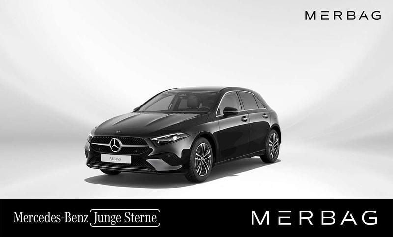 Kosmosschwarz metallic Gebraucht 2024 Mercedes A220 Progressive Limousine | € 37.990 (Superpreis) - Bild 1/3