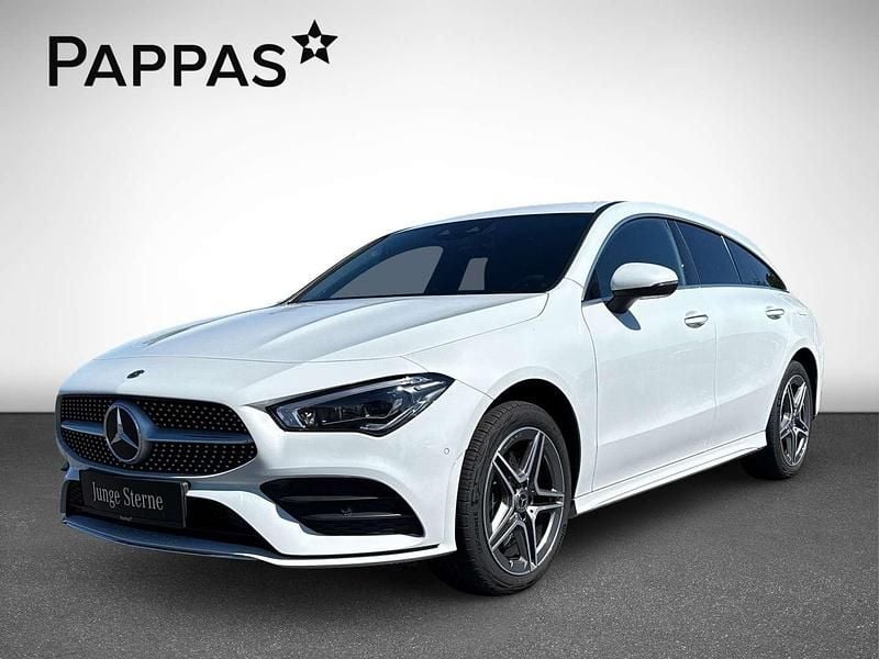 Gebraucht Mercedes CLA250e Shooting Brake AMG line 218 PS (160 kW) 2024 Digitalweiß Kombi