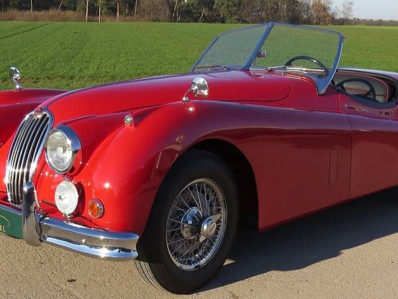 Rot Gebraucht 1955 Jaguar XK SE Cabrio | € 129.500 - Bild 1/4