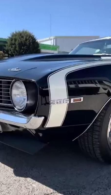 Gebraucht Chevrolet Camaro SS 252 PS (185 kW) 1969 Schwarz Coupé