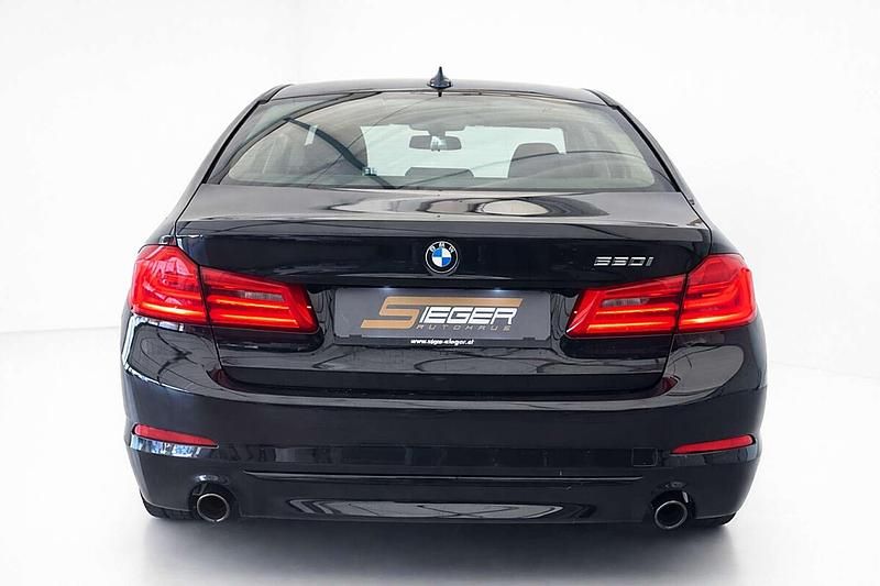 Gebraucht BMW 520 M Performance 184 PS (135 kW) 2019 Schwarz Limousine