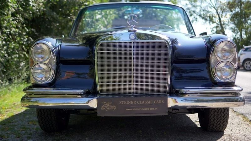 Gebraucht Mercedes 300 SE 170 PS (125 kW) 1965 Blau Cabrio