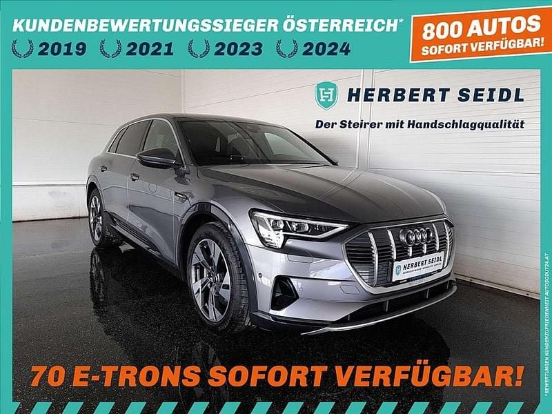 Grau Gebraucht 2023 Audi e-tron S-Line SUV | € 43.880 (Fairer Preis) - Bild 1/4