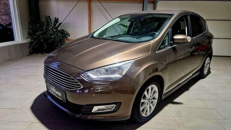 Gebraucht Ford C-MAX Titanium 101 PS (74 kW) 2018 Braun Van / Kleinbus