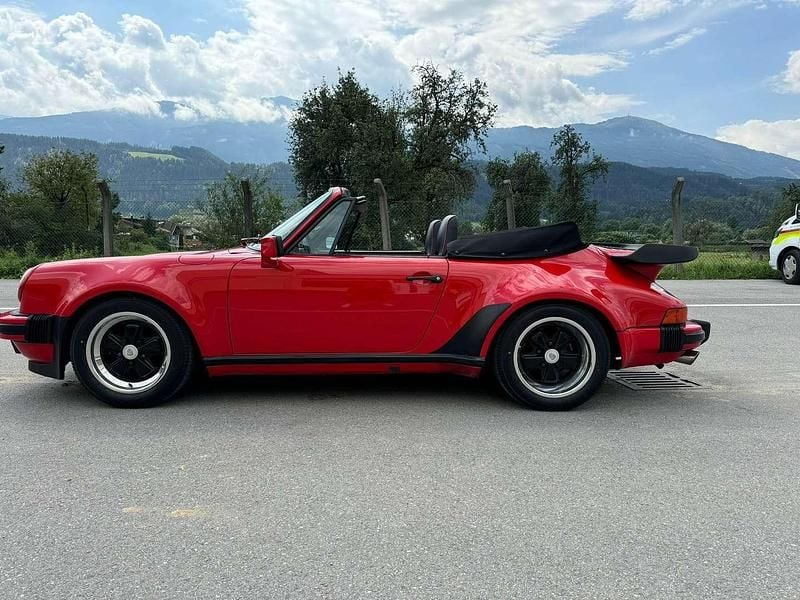 Gebraucht Porsche 930 Turbo 300 PS (220 kW) 1987 Rot Cabrio