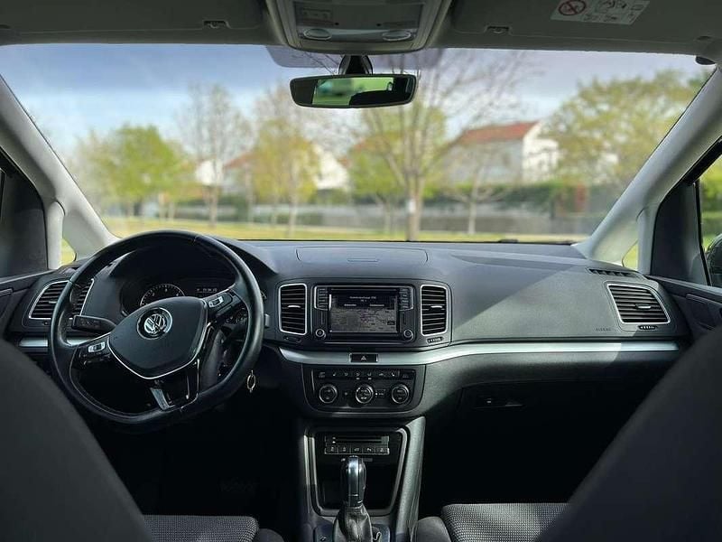 Gebraucht VW Sharan Business 150 PS (110 kW) 2015 Schwarz Van / Kleinbus