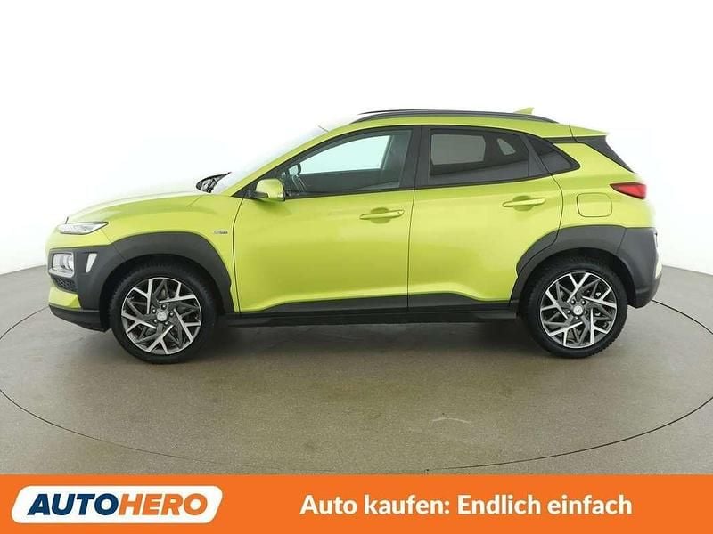 Gebraucht Hyundai Kona 141 PS (103 kW) 2020 Gelb SUV