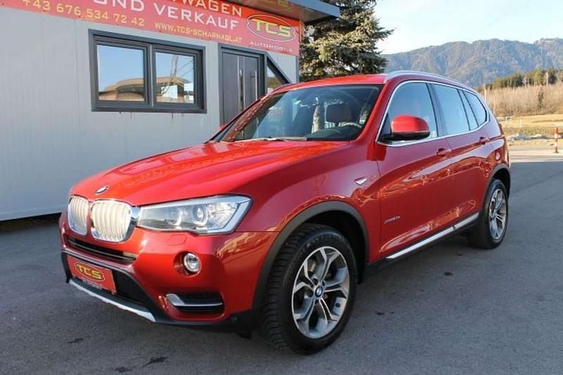 Gebraucht BMW X3 190 PS (139 kW) 2016 Rot SUV