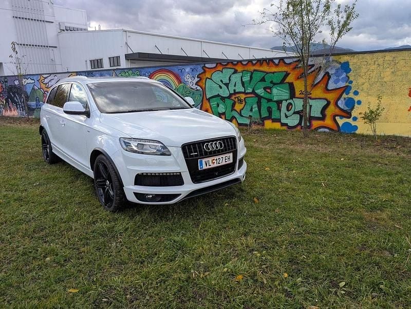 Weiß Gebraucht 2013 Audi Q7 S-Line SUV | € 19.500 (Fairer Preis) - Bild 1/4