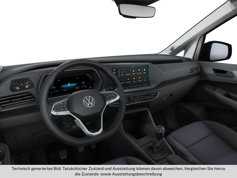 Neu VW Caddy 75 PS (55 kW) 2026 Weiss  normal Van / Kleinbus