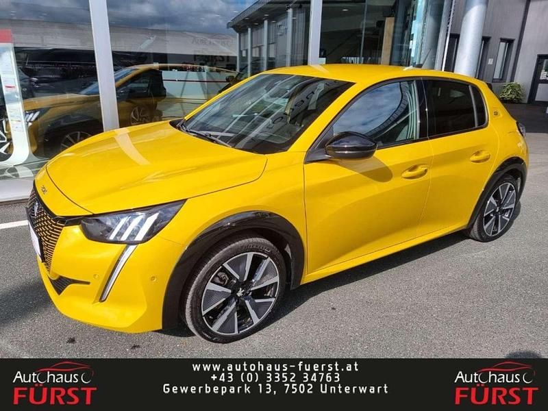 Gelb Gebraucht 2022 Peugeot e-208 GTi Kleinwagen | € 16.990 (Fairer Preis) - Bild 1/4