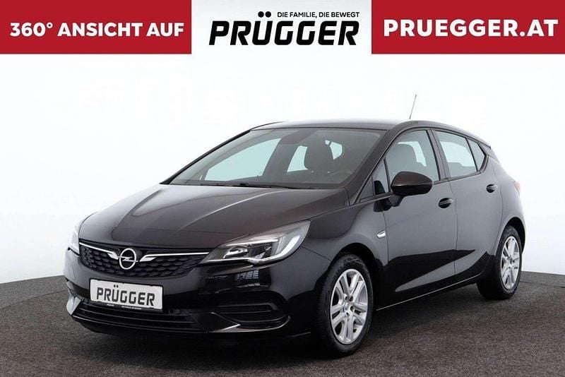 Gebraucht Opel Astra Edition 105 PS (77 kW) 2021 Schwarz Limousine