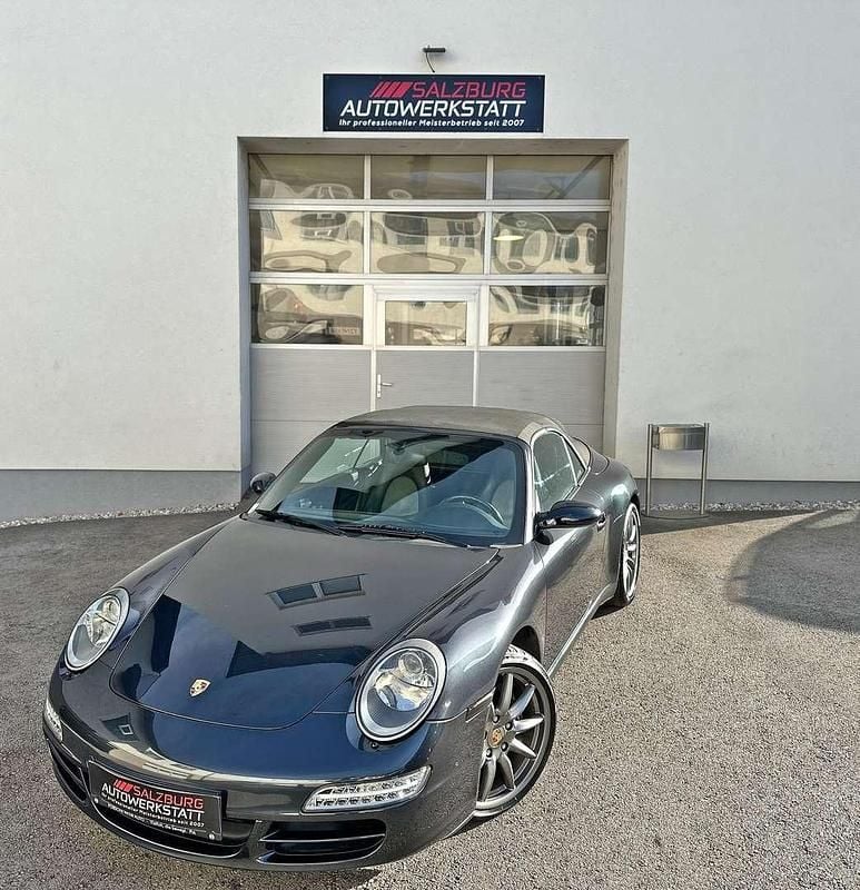 Grau Gebraucht 2006 Porsche 911 Carrera Cabriolet Sport Cabrio | € 49.900 - Bild 1/4