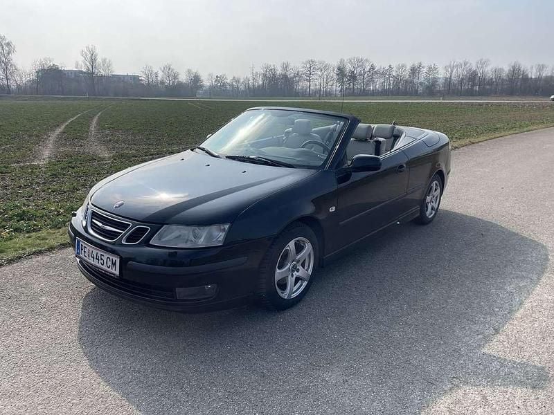 Gebraucht Saab 9-3 Cabriolet Vector 150 PS (110 kW) 2005 Schwarz Cabrio
