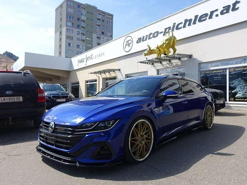 Blau Gebraucht 2021 VW Arteon R-line Kombi | € 30.990 (Teuer) - Bild 1/4