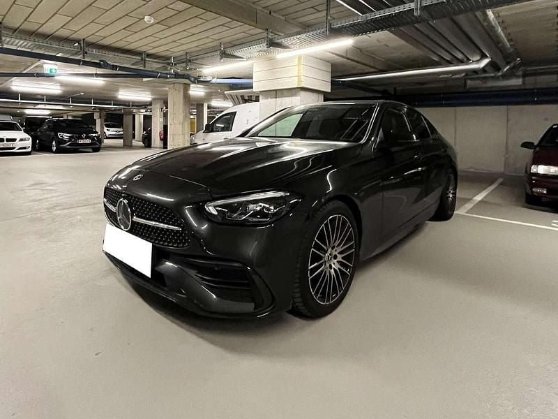 Gebraucht Mercedes C180 AMG line 170 PS (125 kW) 2022 Schwarz Limousine