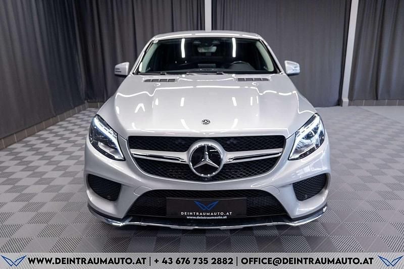 Gebraucht Mercedes GLE350 AMG line 258 PS (189 kW) 2018 Silber Coupé