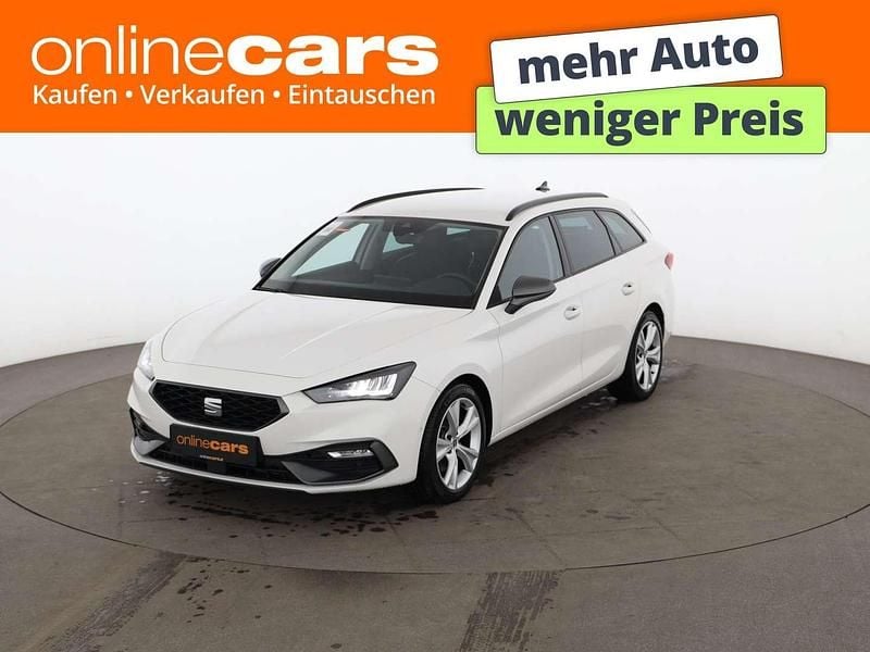 Weiß Gebraucht 2021 Seat Leon FR Kombi | € 20.290 (Guter Preis) - Bild 1/3