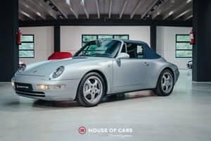 Gebraucht Porsche 911 Carrera 4 Cabriolet 272 PS (200 kW) 1995 Silber Cabrio