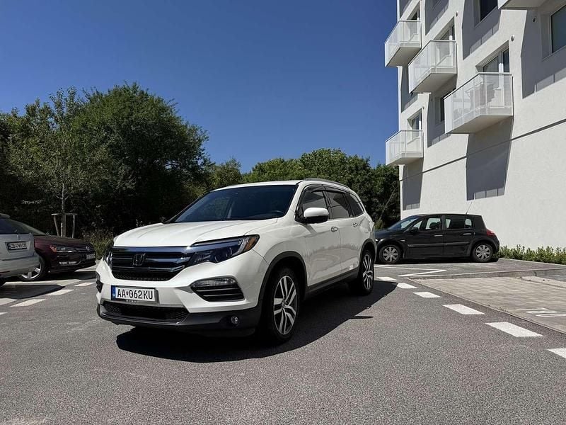 Weiß Gebraucht 2020 Honda Pilot Elite SUV | € 38.500 - Bild 1/4