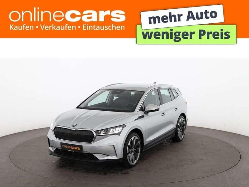 Gebraucht Skoda Enyaq iV Loft 150 kW (204 PS) 2021 Silber SUV