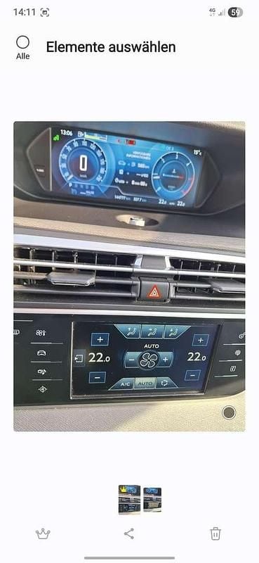 Gebraucht Citroën C4 Picasso Exclusive 120 PS (88 kW) 2017 Rot Van / Kleinbus