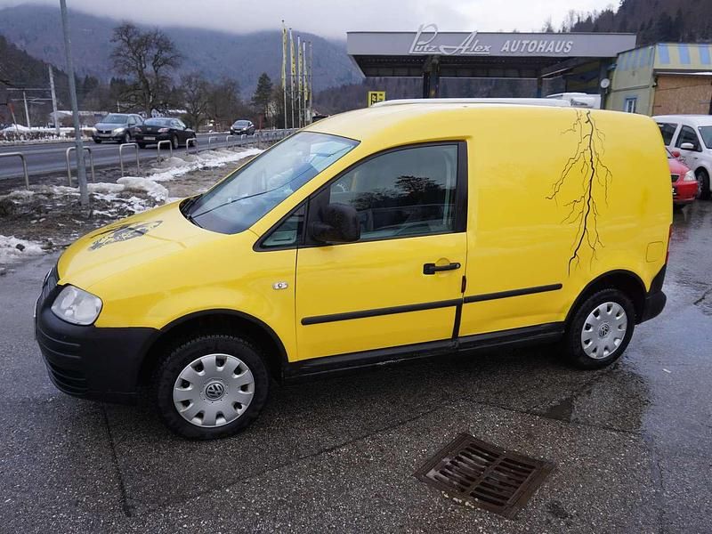 Gebraucht VW Caddy 69 PS (50 kW) 2008 Gelb Van / Kleinbus