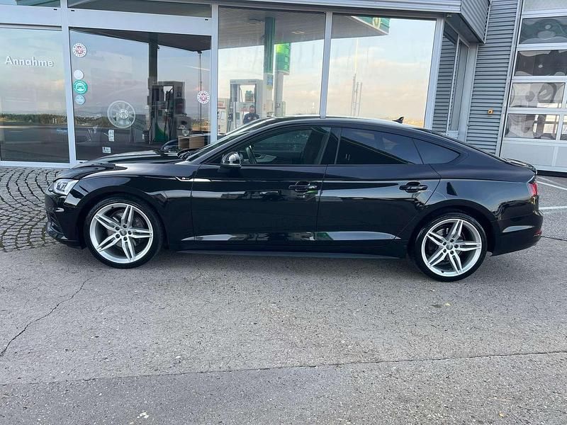 Gebraucht Audi A5 Sportback Sport 190 PS (139 kW) 2017 Schwarz  metallicperleffektno Kleinwagen