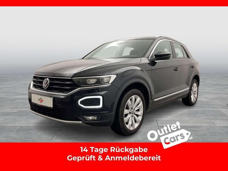 Schwarz Gebraucht 2021 VW T-Roc Sport SUV | € 24.590 (Guter Preis) - Bild 1/4