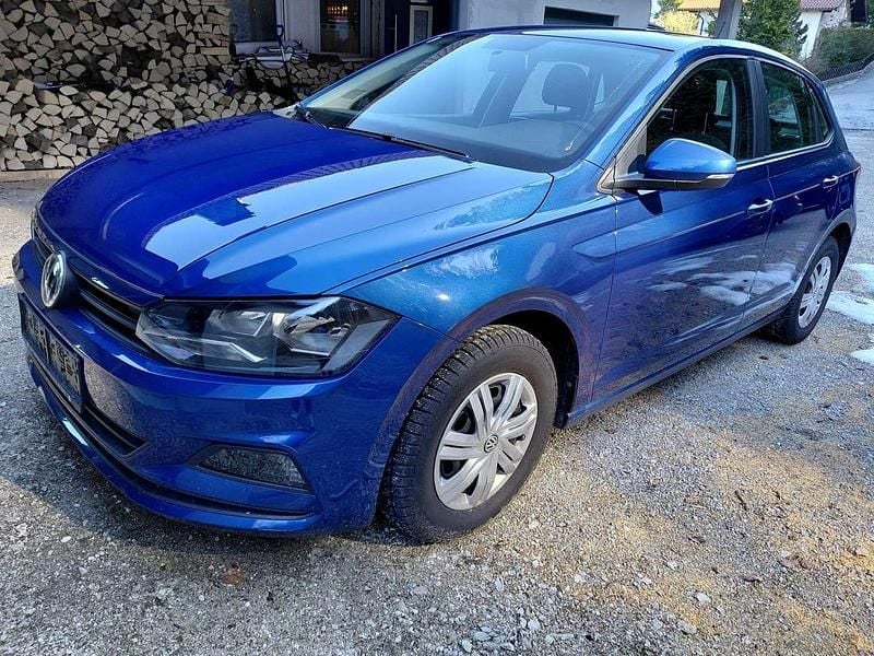 Gebraucht VW Polo 65 PS (47 kW) 2018 Blau Kleinwagen