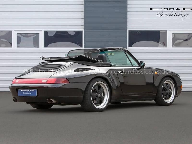 Gebraucht Porsche 911 Carrera 4 Cabriolet 286 PS (210 kW) 1996 Schwarz Cabrio