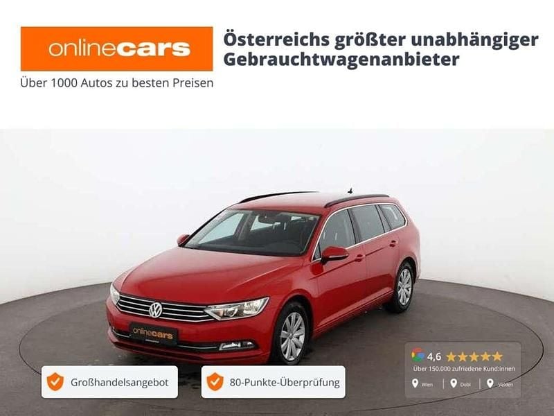 Rot Gebraucht 2016 VW Passat Comfortline Kombi | € 6.140 (Etwas zu teuer) - Bild 1/4
