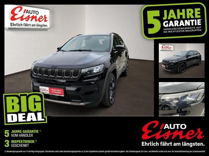 Schwarz Gebraucht 2022 Jeep Compass SUV | € 25.900 (Guter Preis) - Bild 1/4