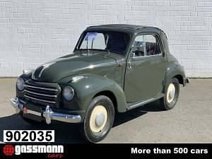 Grau Gebraucht 1952 Fiat 500C Cabrio | € 17.000 - Bild 1/4