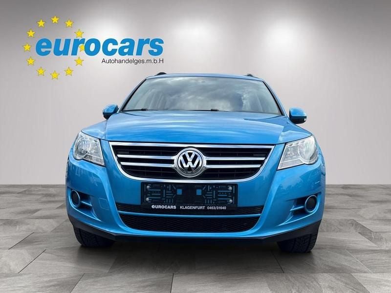 Gebraucht VW Tiguan 140 PS (102 kW) 2009 Blau SUV