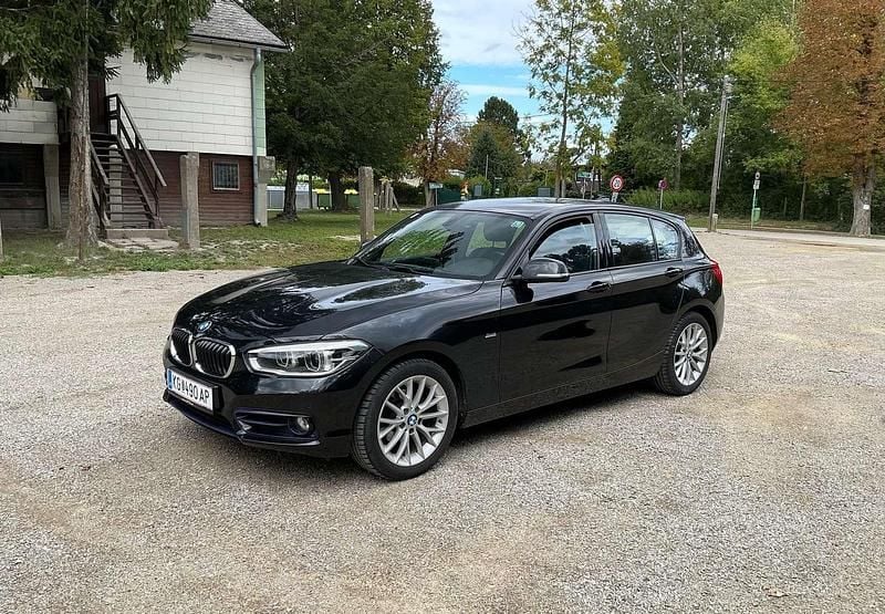 Schwarz Gebraucht 2016 BMW 116 Efficient Dynamics Kleinwagen | € 13.200 (Guter Preis) - Bild 1/4