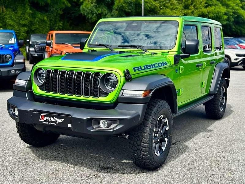 Neu Jeep Wrangler Rubicon 379 PS (278 kW) 2025 Grün SUV