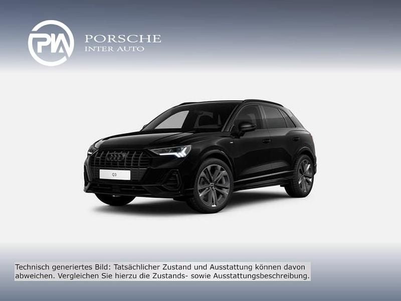 Schwarz metallicperleffektno Gebraucht 2022 Audi Q3 S-Line SUV | € 39.990 (Fairer Preis) - Bild 1/4