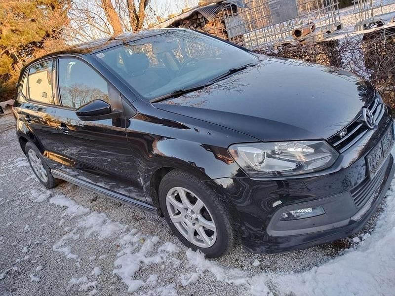 Gebraucht VW Polo Sportline 60 PS (44 kW) 2014 Schwarz Limousine