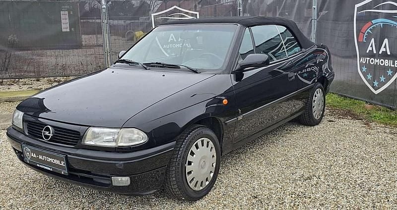 Schwarz Gebraucht 1998 Opel Astra Cabriolet Edition Cabrio | € 4.990 - Bild 1/4