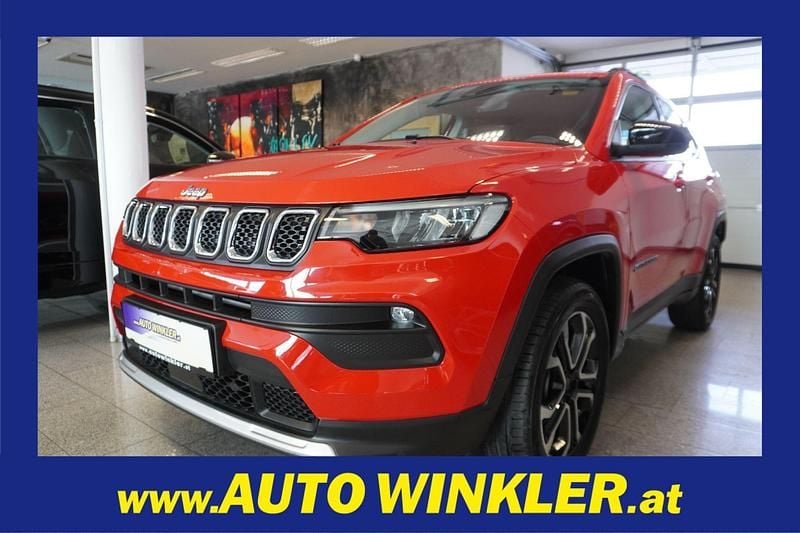 Gebraucht Jeep Compass Limited 190 PS (139 kW) 2022 Rot SUV