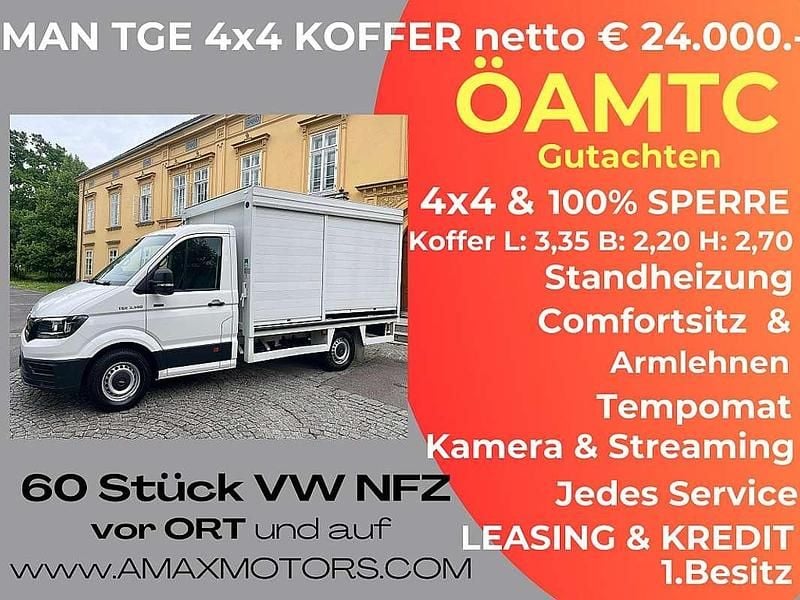 Gebraucht MAN TGE 140 PS (102 kW) 2020 Weiß Van