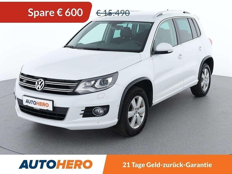 Weiß Gebraucht 2015 VW Tiguan Sport SUV | € 14.890 (Etwas zu teuer) - Bild 1/3
